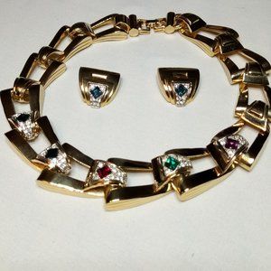 Beautiful GIVENCHY Necklace and earrings